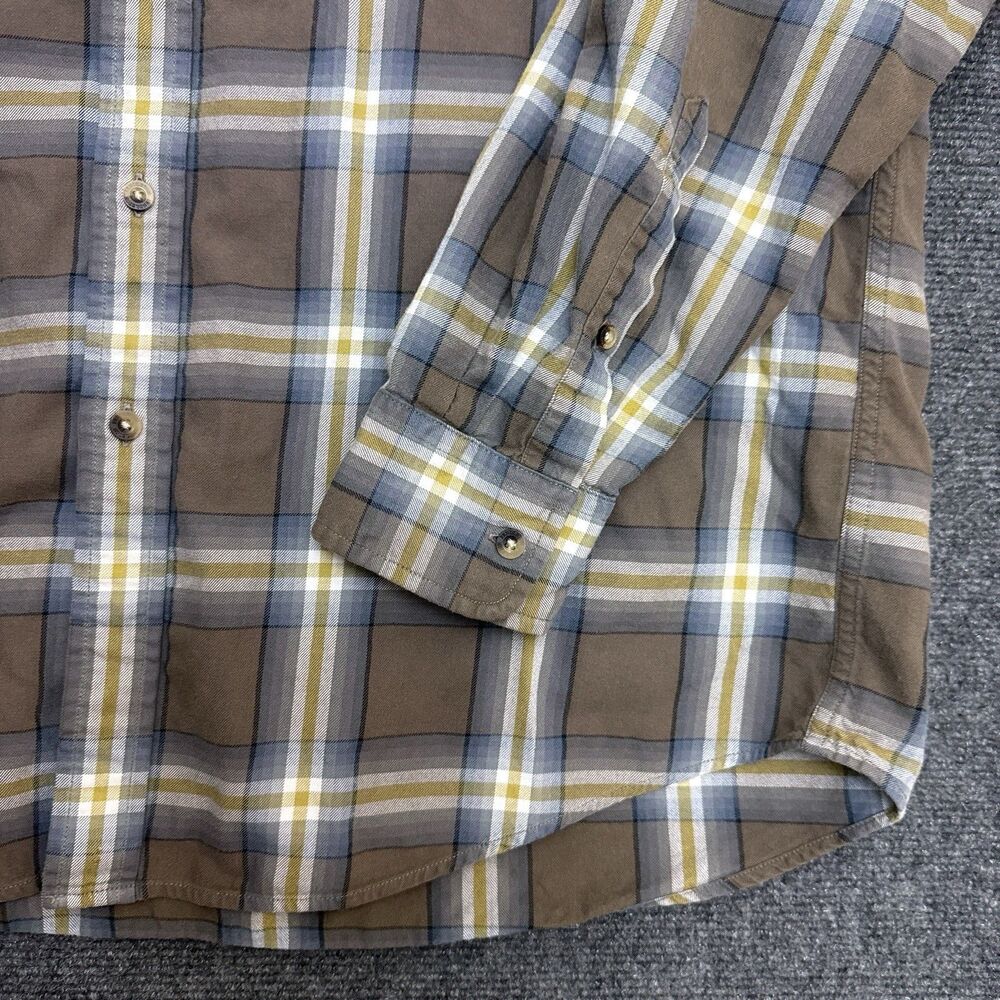 Pendleton Pioneer Shirt Mens XL Plaid Western Grunge Button Up Cowboy - Picture 5 of 8